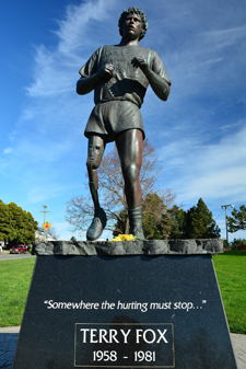 Terry Fox wzór maratończyka
